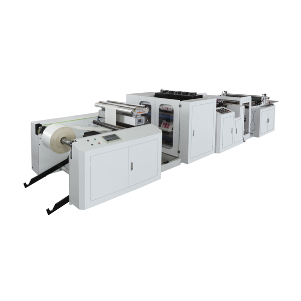 1 Color 2 Color Paper Roll to Sheet Inline Type Flexo Printing Machine