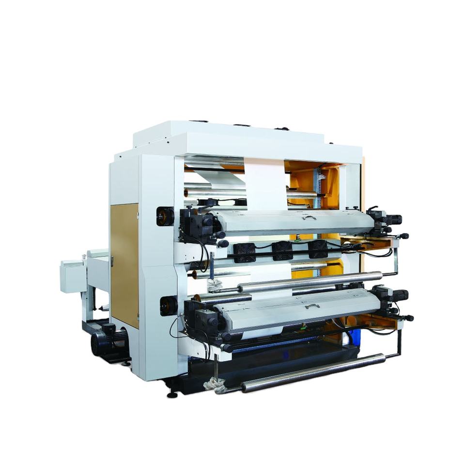 2 Color Flexo Printing Machine Price Stack Type Economic OPP PE