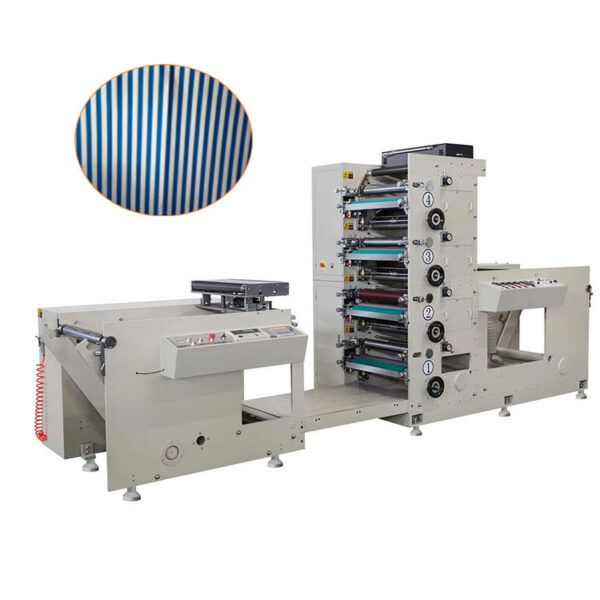 4 Color Label Flexo Printing Machine for Paper Cup - Image 2