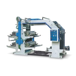 4 Color Flexo Printing Machine Stack Type Economic