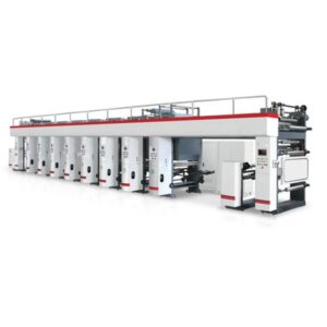 6 Color Computerized Gravure Printing Machine BOPP PE PVC Film