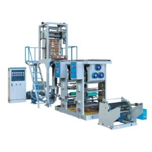 Biodegradable Film Blowing Machine Inline With Intaglio Printing Press Machine