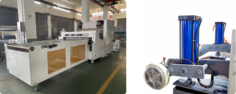 Details for Sandwich Paper Hamburger paper Roll To Sheet Cutting Machine