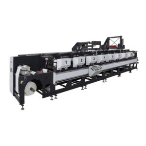 Hologram 6 7 8 Color Unit Type Label Flexo Printing Machine High Speed