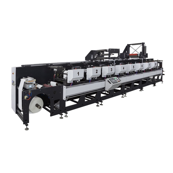 Hologram 6 7 8 Color Unit Type Label Flexo Printing Machine High Speed