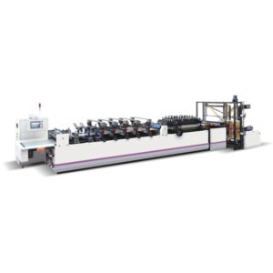 Three Side Sealing Pouch Bag Making Machine